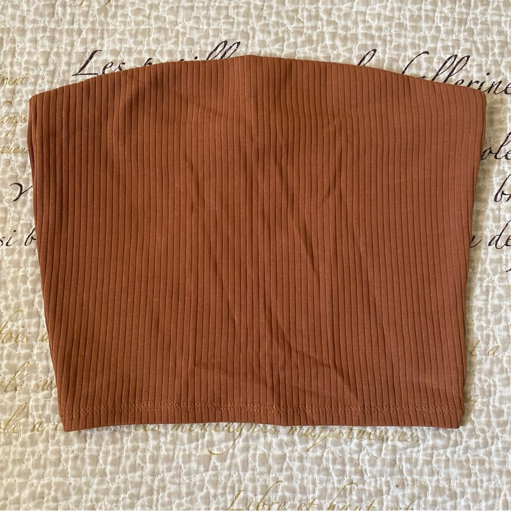 Madewell Crop Tube Top in Sleekhold